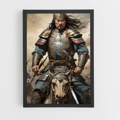ap-genghis khan-11 cadre Noir