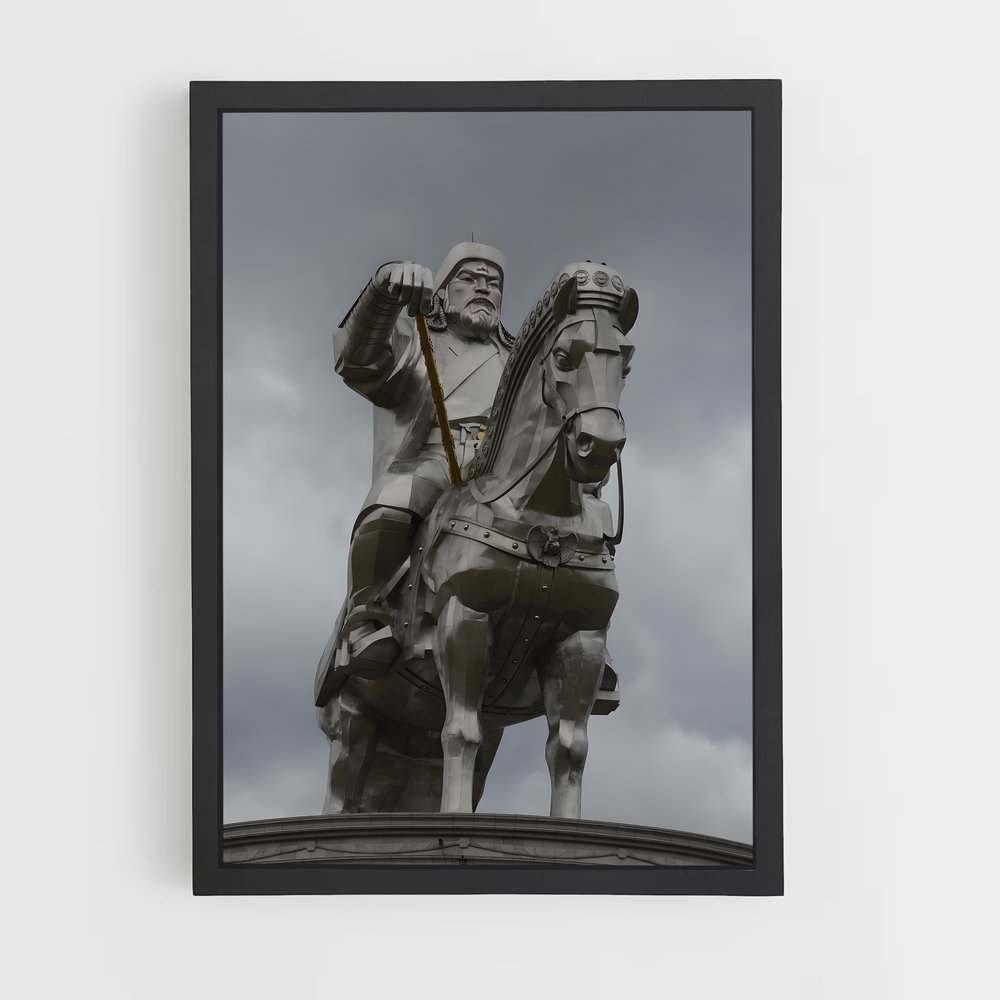 ap-genghis khan-12 cadre Noir