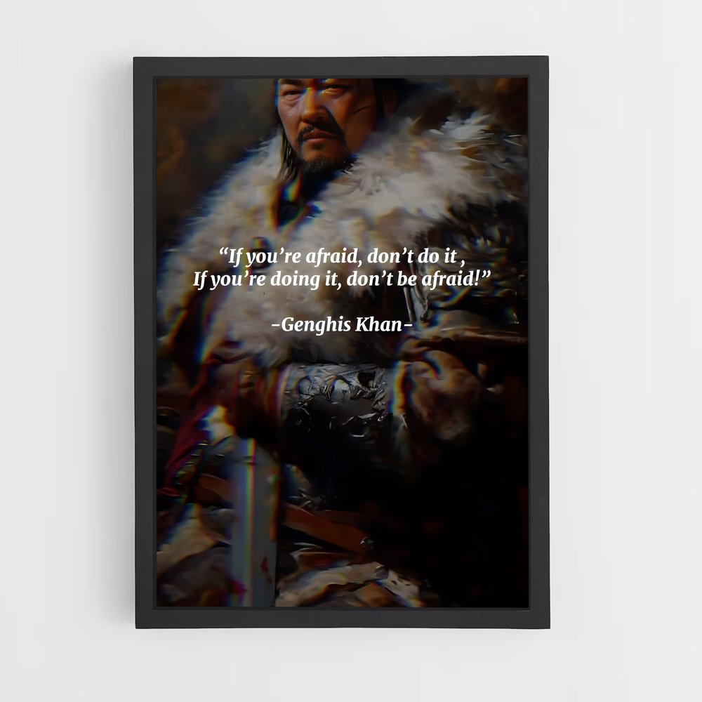 ap-genghis khan-3 cadre Noir