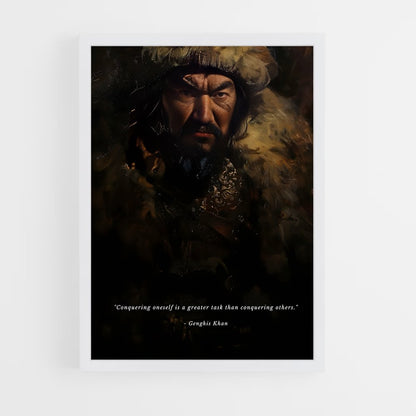 ap-genghis khan-4 cadre Blanc
