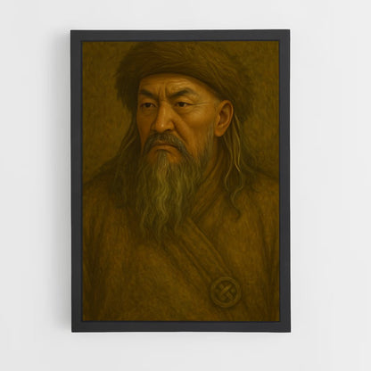 ap-genghis khan-6 cadre Noir
