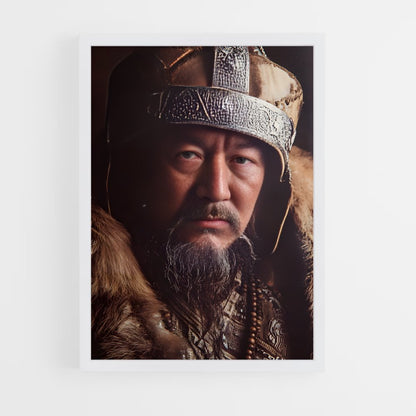 ap-genghis khan-8 cadre Blanc