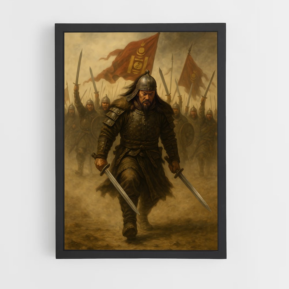 ap-genghis khan-9 cadre Noir