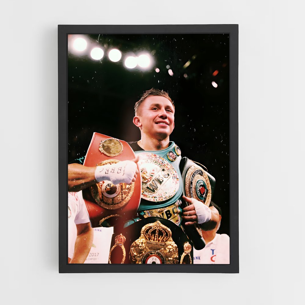 ap-gennady golovkin-4 cadre Noir