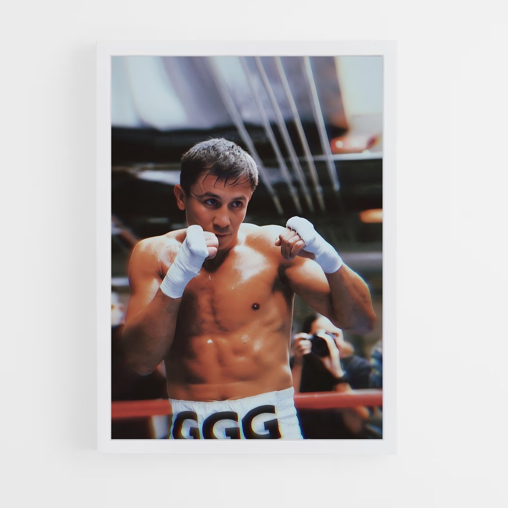 ap-gennady golovkin-7 cadre Blanc