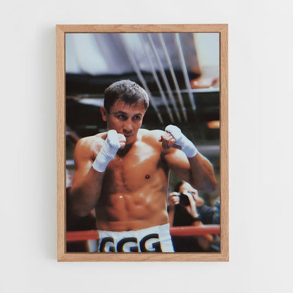 ap-gennady golovkin-7 cadre Bois clair