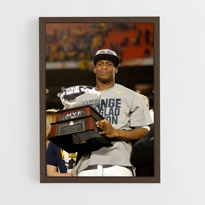 ap-geno smith-4 cadre Bois foncé