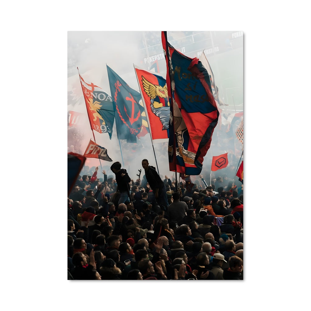 Poster Foule en Effervescence