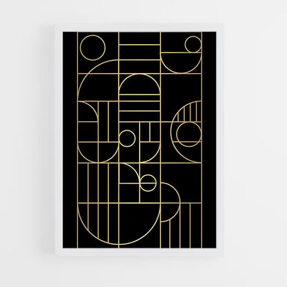 ap-geometric-5 cadre Blanc