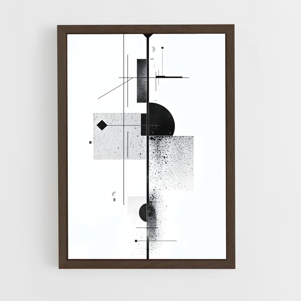 ap-geometric-6 cadre Bois foncé
