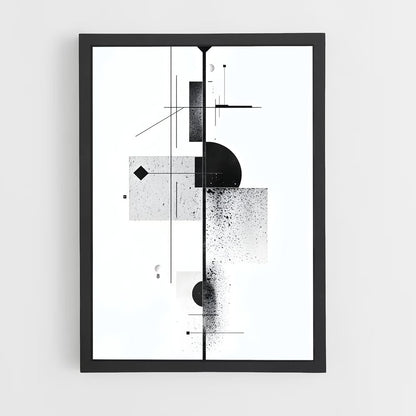 ap-geometric-6 cadre Noir