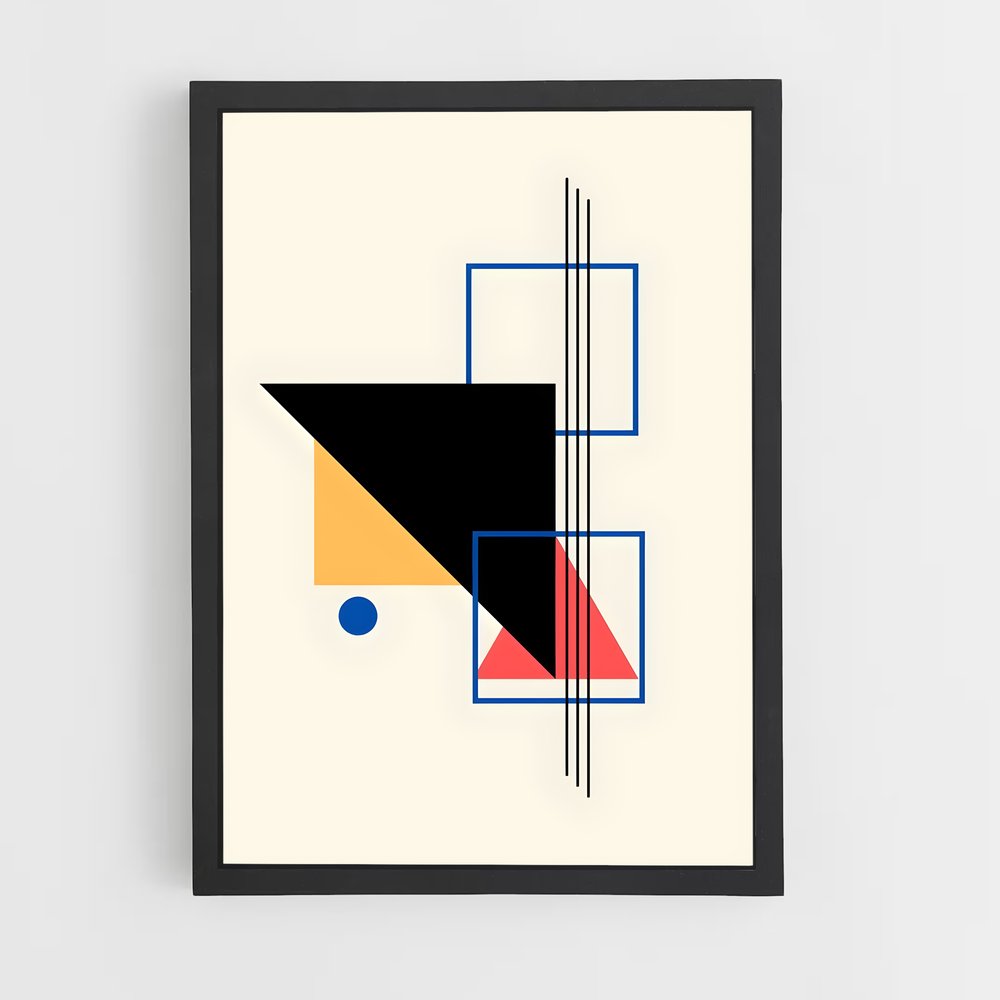 ap-geometric-9 cadre Noir
