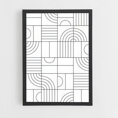 ap-geometric patterns-10 cadre Noir
