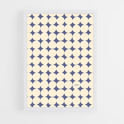 ap-geometric patterns-14 cadre Blanc