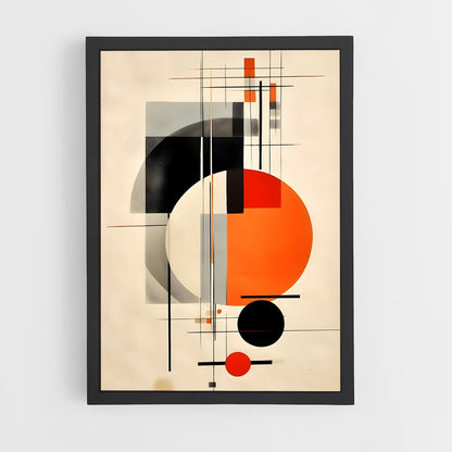 ap-geometric shapes-6 cadre Noir