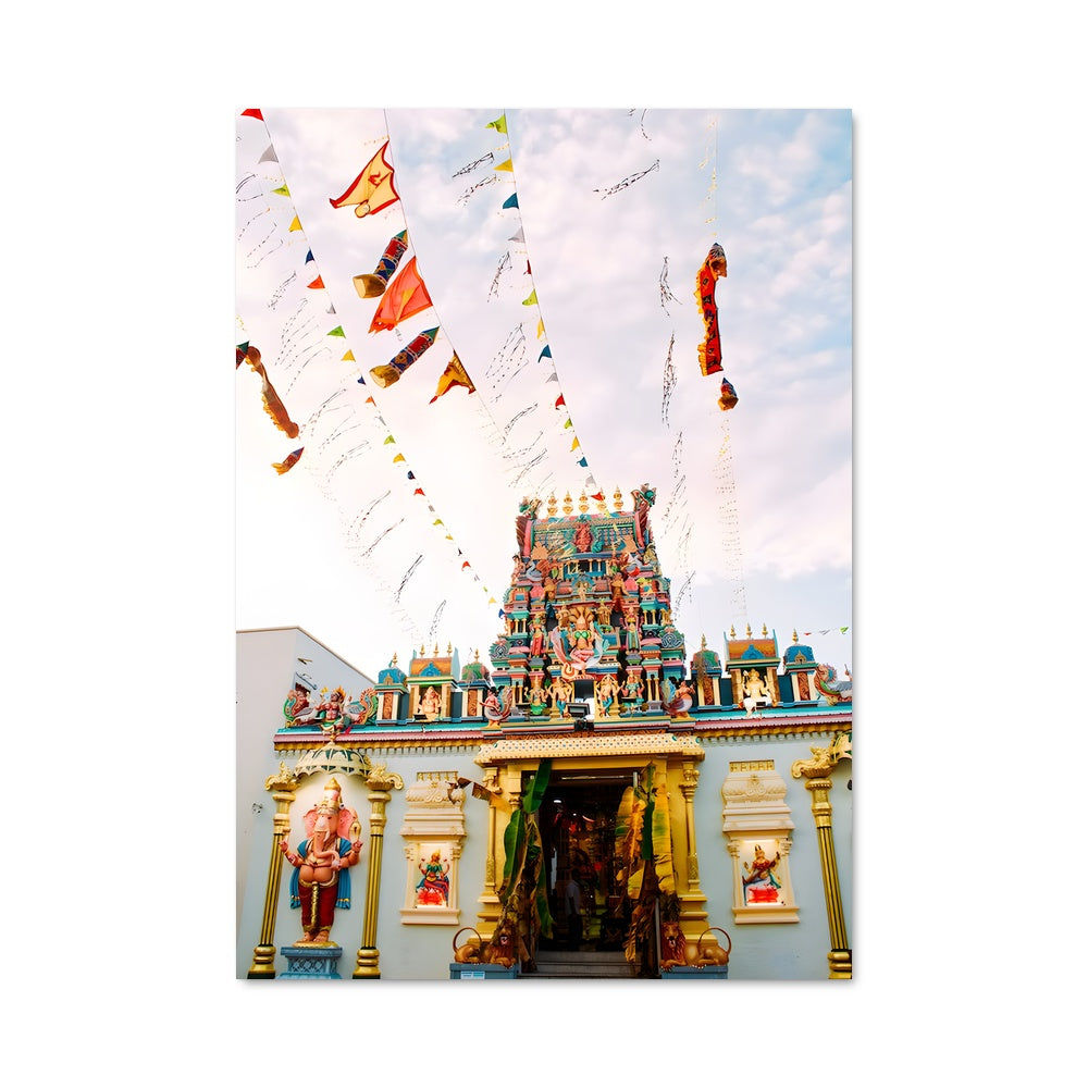 Poster Temple des Drapeaux