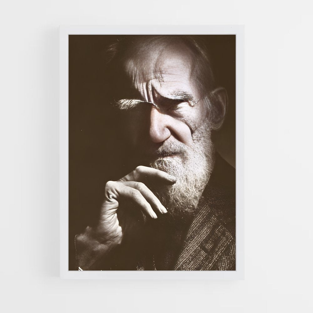 ap-george bernard shaw-3 cadre Blanc