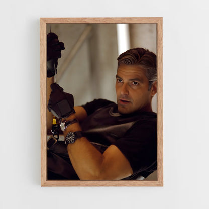 ap-george clooney-3 cadre Bois clair