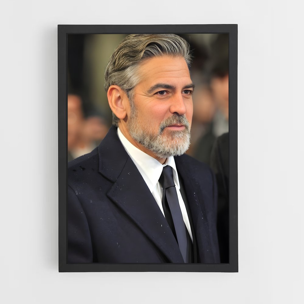 ap-george clooney-4 cadre Noir