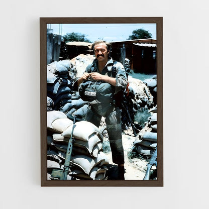 ap-george galloway-1 cadre Bois foncé