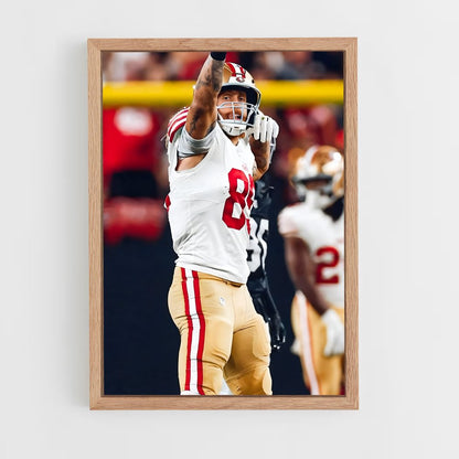 ap-george kittle-7 cadre Bois clair
