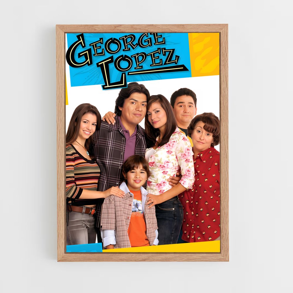 ap-george lopez-2 cadre Bois clair