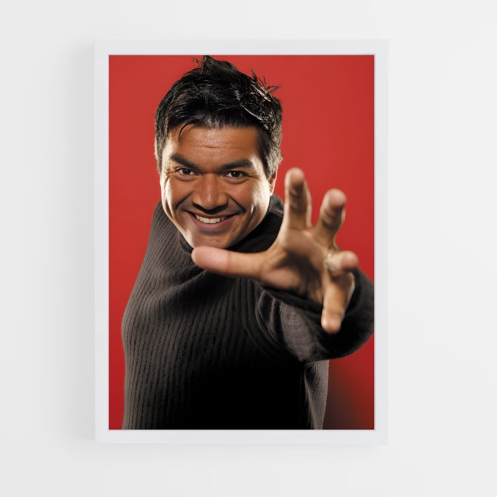 ap-george lopez-3 cadre Blanc