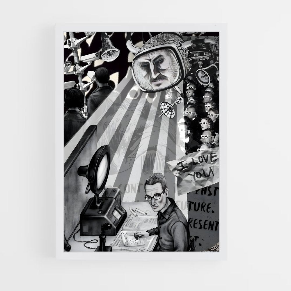 ap-george orwell-5 cadre Blanc