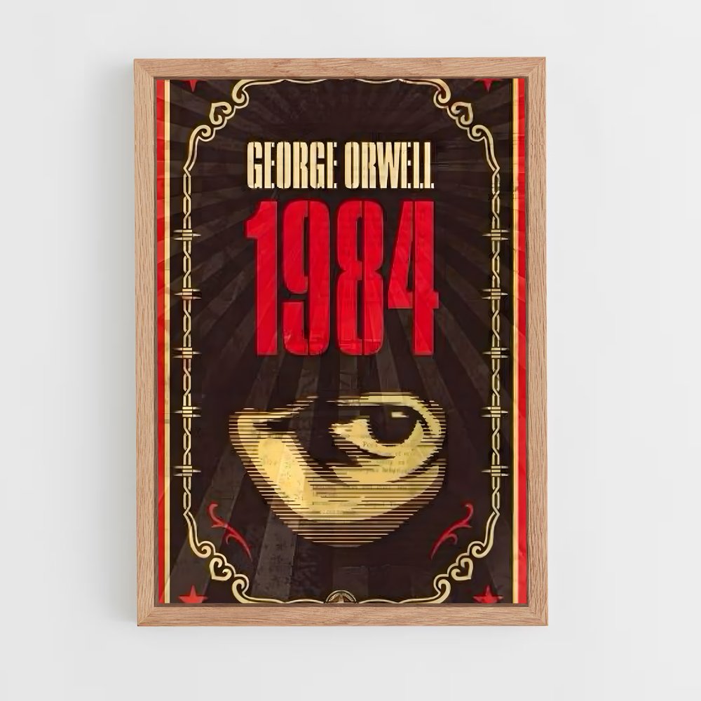 ap-george orwell-6 cadre Bois clair