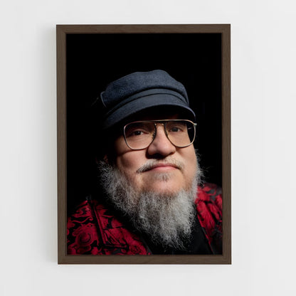 ap-george r r martin-1 cadre Bois foncé
