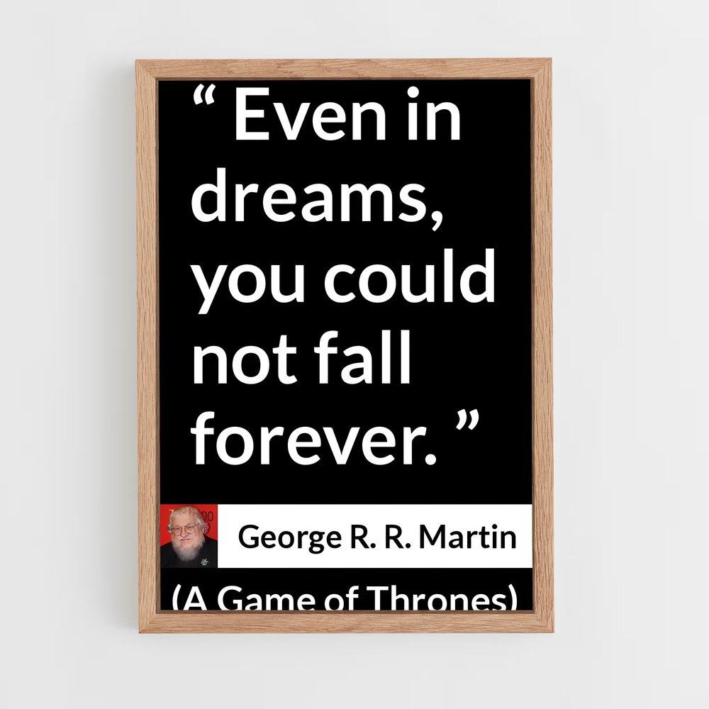 ap-george r r martin-4 cadre Bois clair