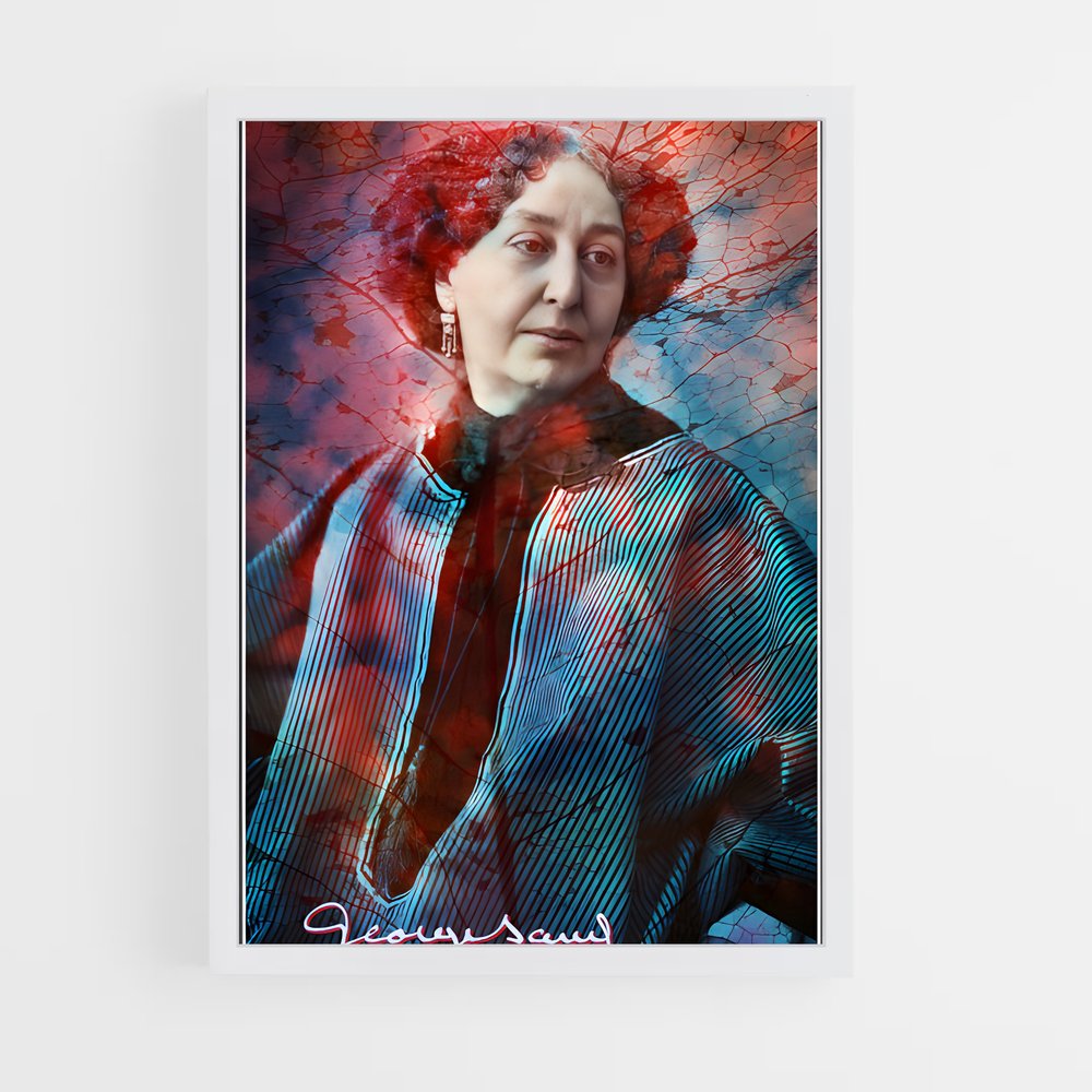 ap-george sand-5 cadre Blanc