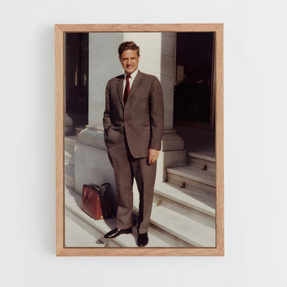 ap-george soros-1 cadre Bois clair