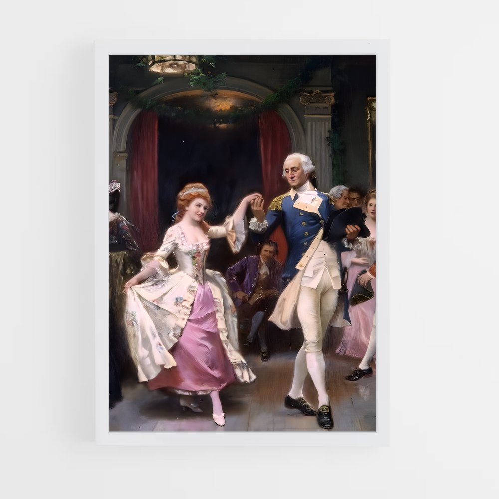 ap-george washington-5 cadre Blanc