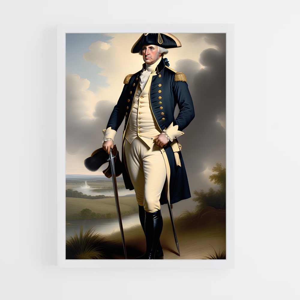 ap-george washington-6 cadre Blanc