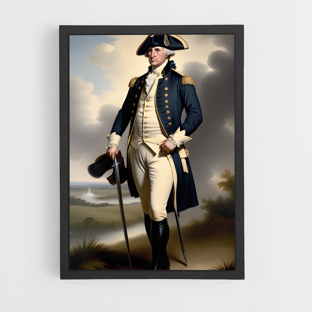 ap-george washington-6 cadre Noir