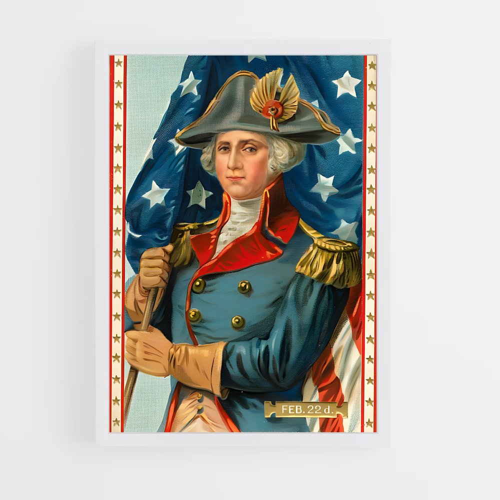 ap-george washington-7 cadre Blanc