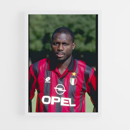 ap-george weah-8 cadre Blanc