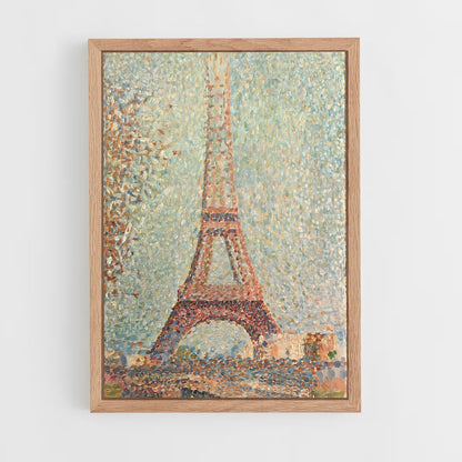 ap-georges seurat-4 cadre Bois clair
