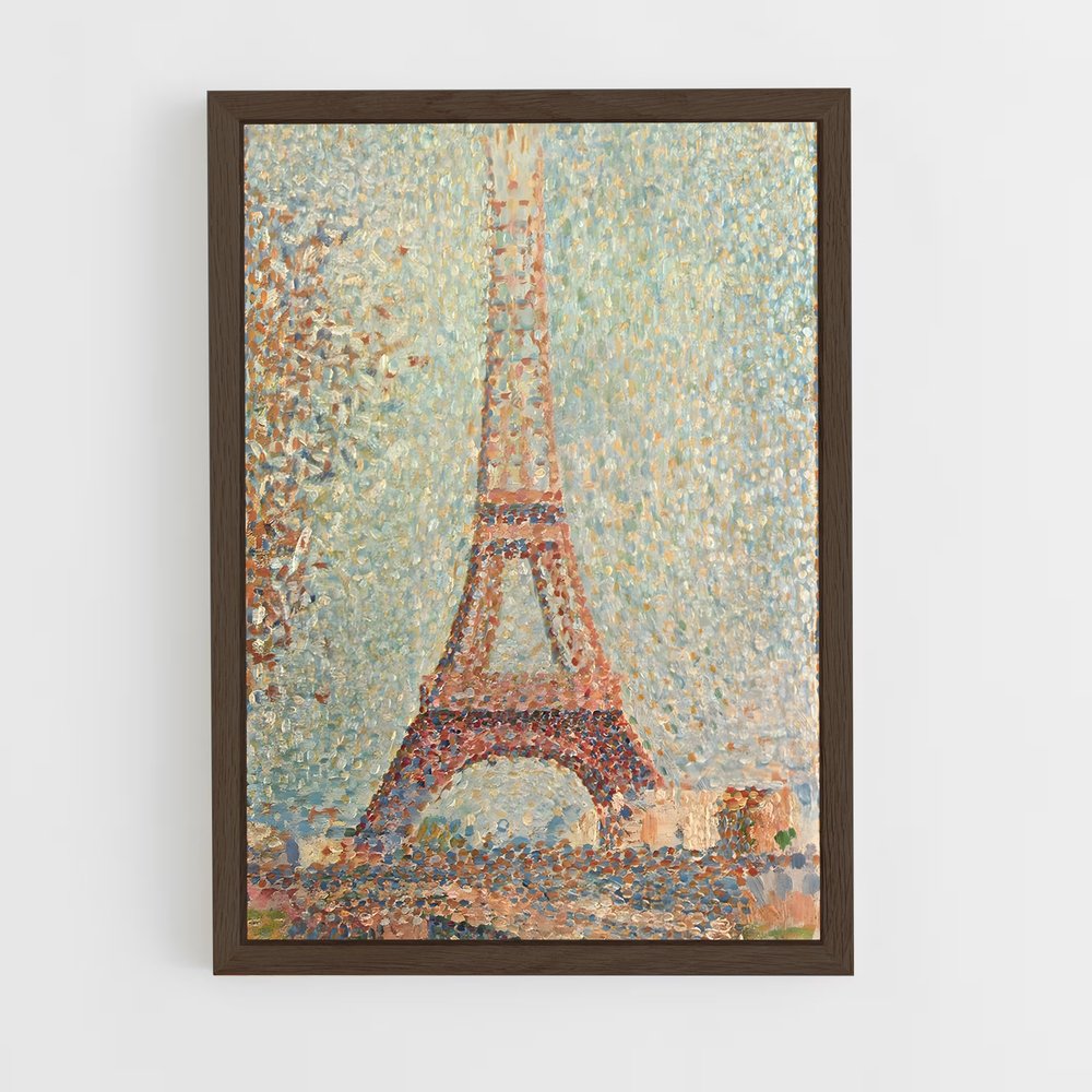 ap-georges seurat-4 cadre Bois foncé