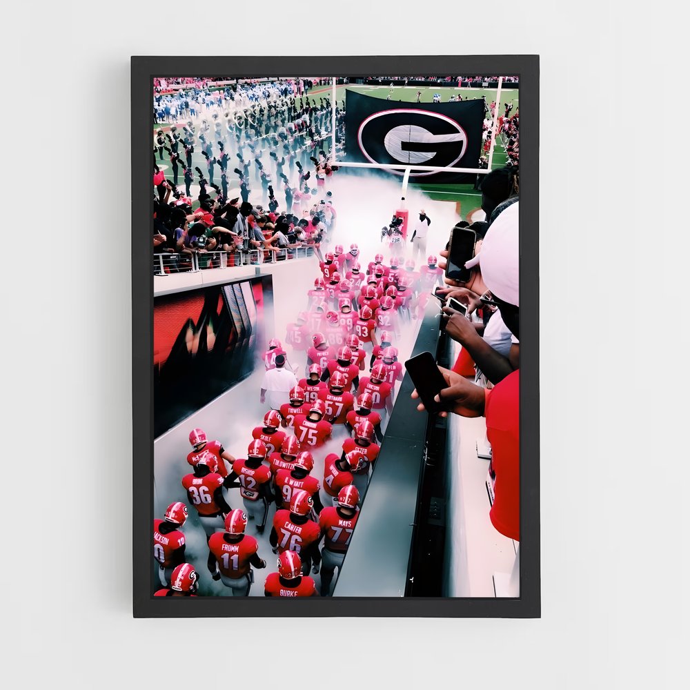 ap-georgia national football team-3 cadre Noir