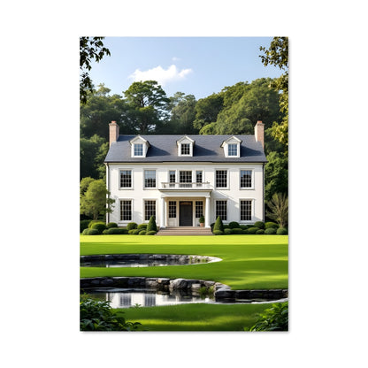 Poster Maison du Lac