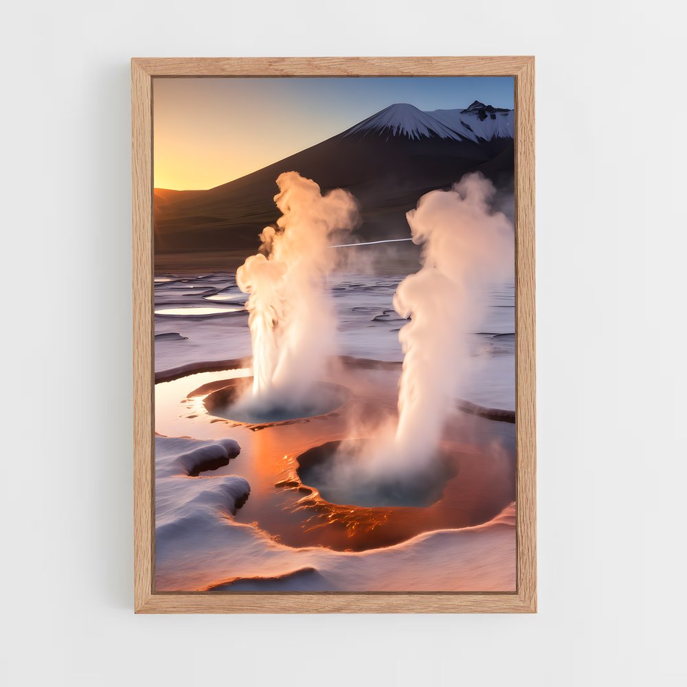 ap-geothermal-1 cadre Bois clair