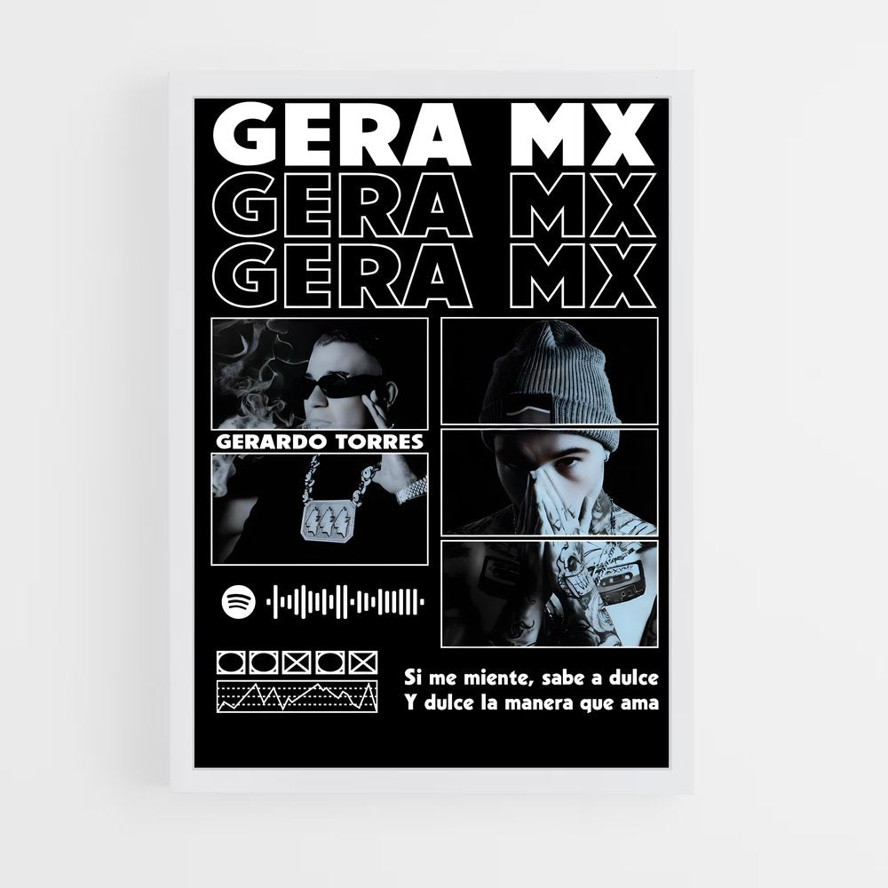 ap-gera mx-6 cadre Blanc