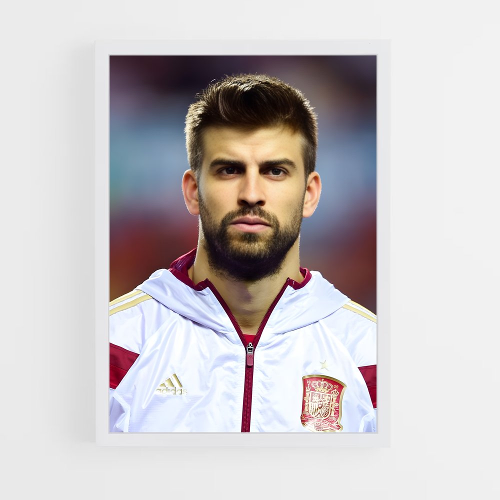 ap-gerard pique-6 cadre Blanc