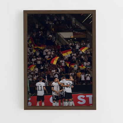 ap-germany national football team-3 cadre Bois foncé