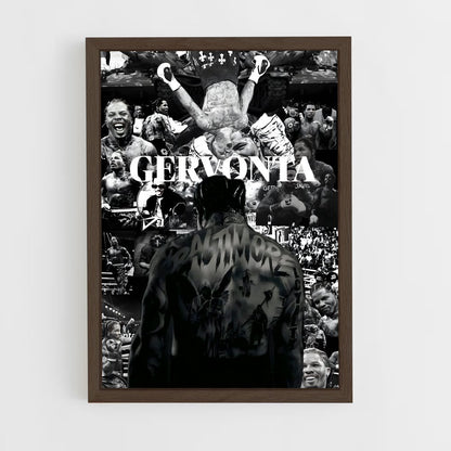 ap-gervonta davis-2 cadre Bois foncé