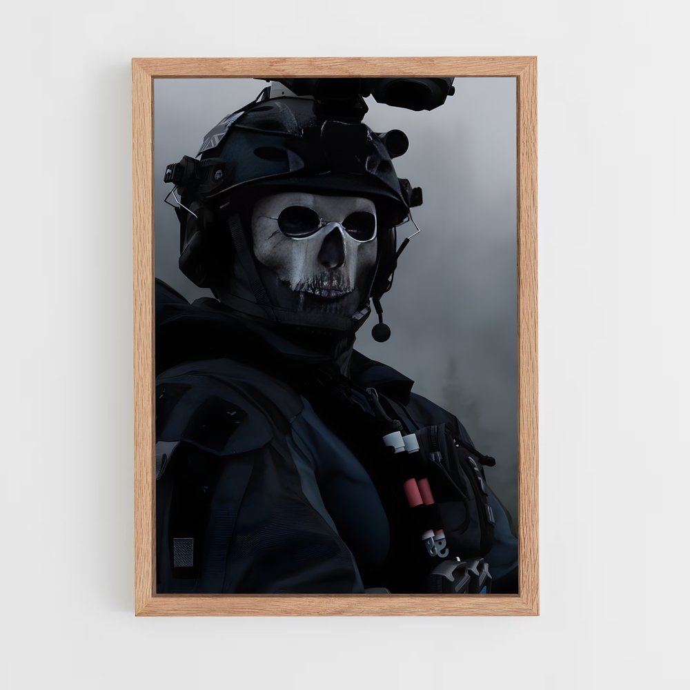 ap-ghost cod-4 cadre Bois clair