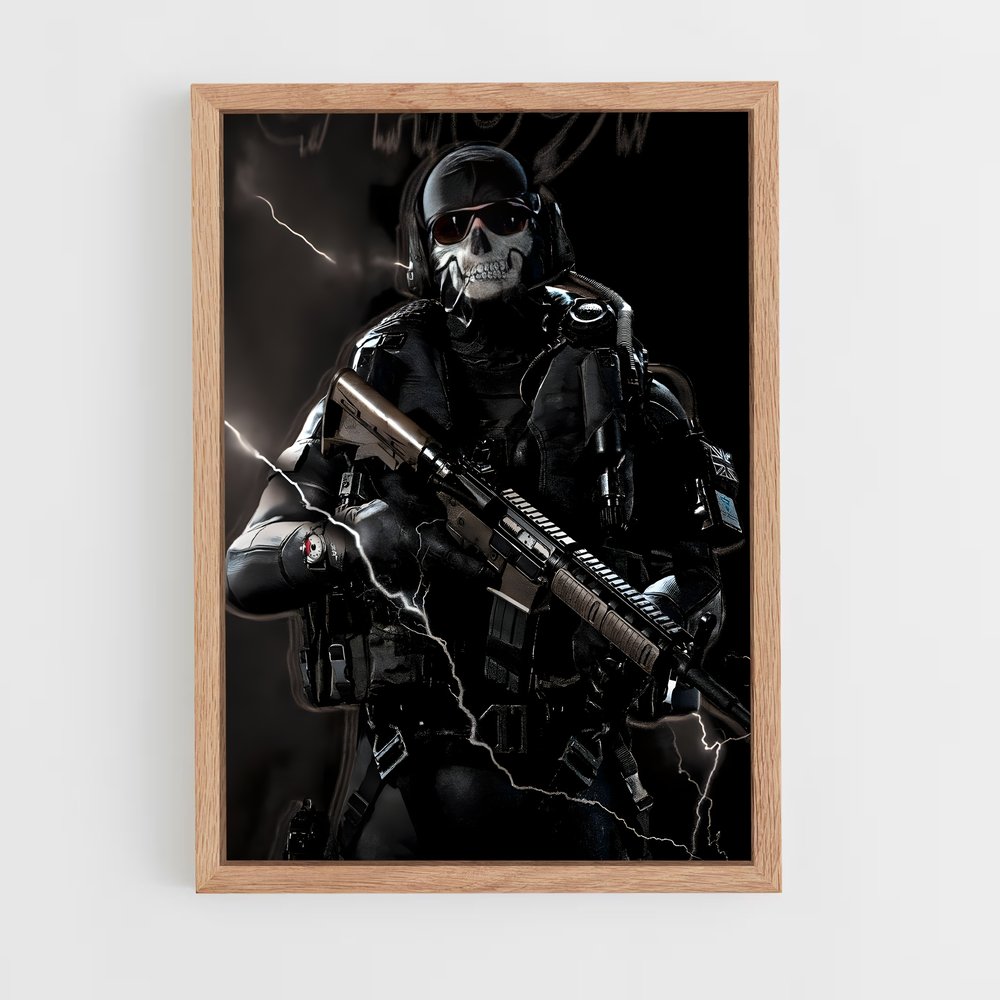 ap-ghost cod-6 cadre Bois clair