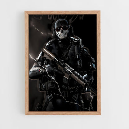 ap-ghost cod-6 cadre Bois clair